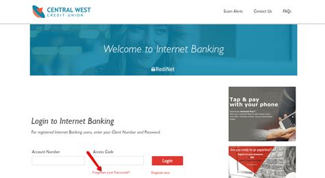 cwcu internet banking login